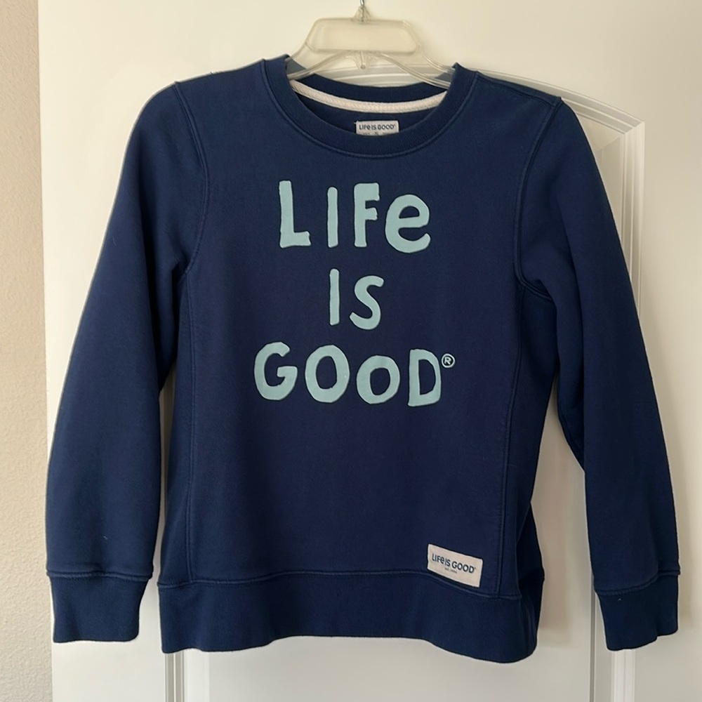 Life Is Good Girls’ Sweatshirt